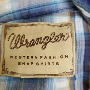 Wrangler pearl snap